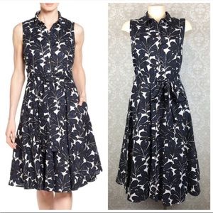 LIvanka Trump Floral Shirt Dress